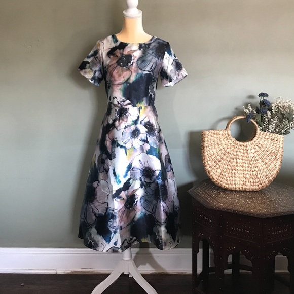 Modcloth Dresses & Skirts - Style London Watercolor Dress